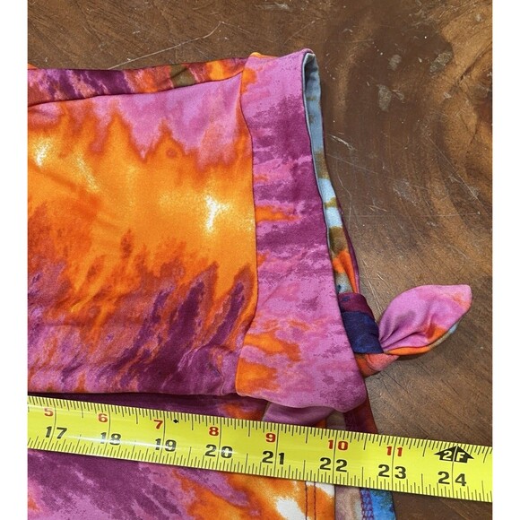 Pure Essence Tunic Top Size XL Soft Knit Multicolor Art To Wear Artsy Mod - Picture 8 of 13